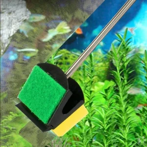 Magnetic Aquarium Glass Cleaner Floating Algae Scraper Fish Tank Cleaning Brush