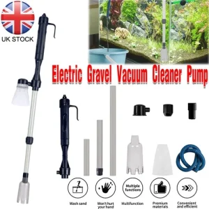 Electric Aquarium Gravel Cleaner Fish Tank Vacuum Cleaner Aquarium Siphon Filter