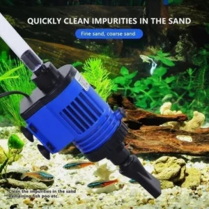 Electric Automatic Aquarium Gravel Cleaner Water Changer Sand Algae Vacuum UK