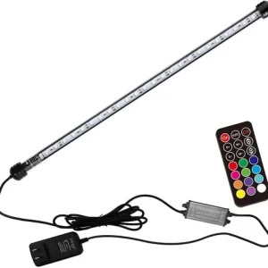 LED Aquarium Light, 23 Inches Fish Tank Light RGB Color Underwater Light Submers